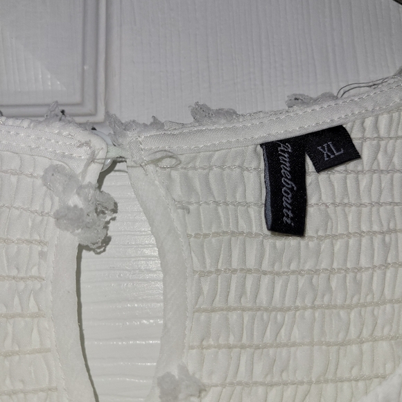 White cotton sundress - Picture 3 of 6